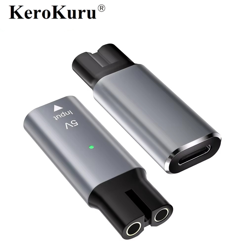 Men'S Grooming Trimmer - Kerokuru 5V Type-C Shaver Adapter Charger