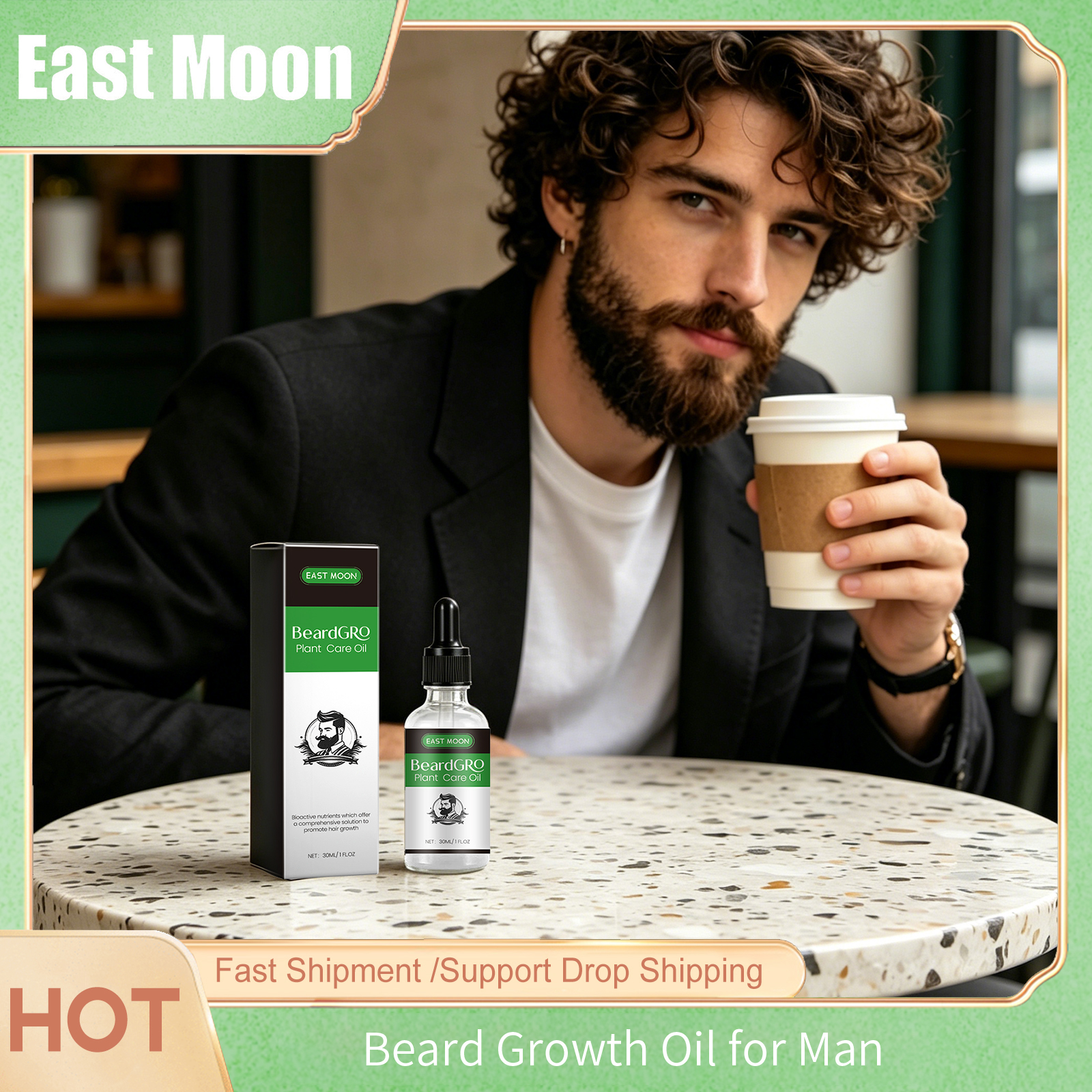 Men'S Grooming And Skin Care - Beard Essential Oil Growth Nourishing Softener