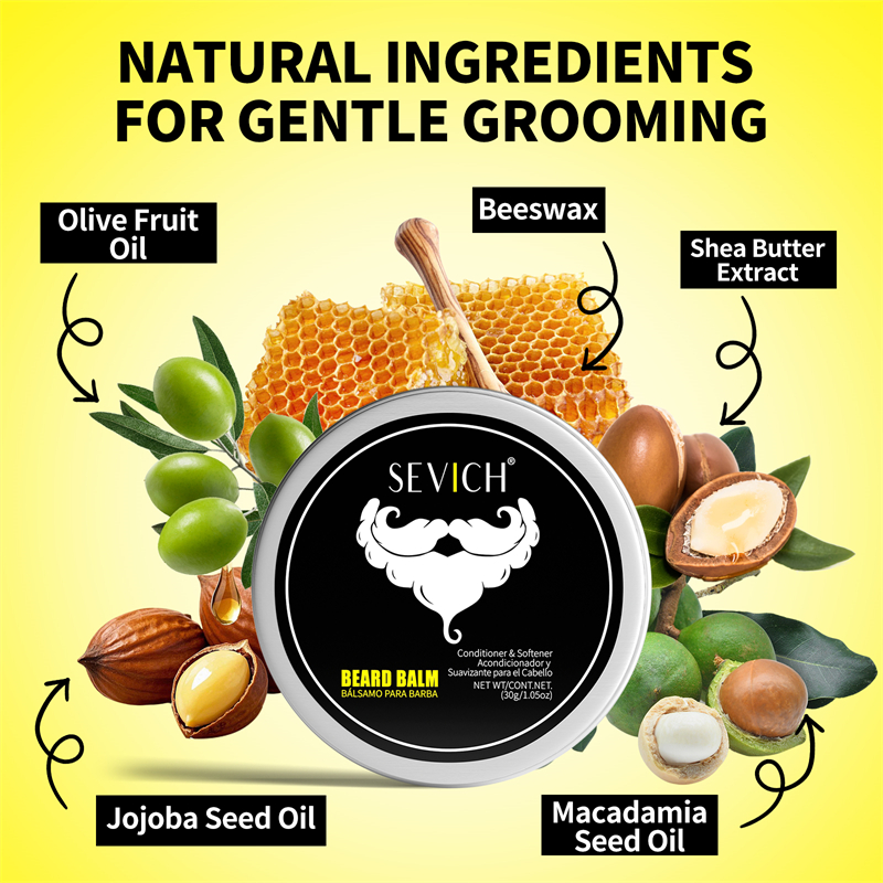 Beard Balm Wax Natural Men's B - Men'S Grooming And Skin Care ulasan dan harga