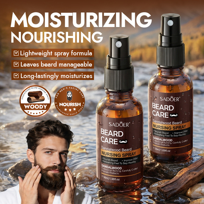 100% Natural Sandalwood beard  - Men'S Grooming And Skin Care ulasan dan harga