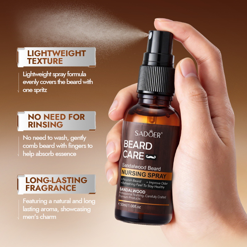 100% Natural Sandalwood beard  - Men'S Grooming And Skin Care ulasan dan harga