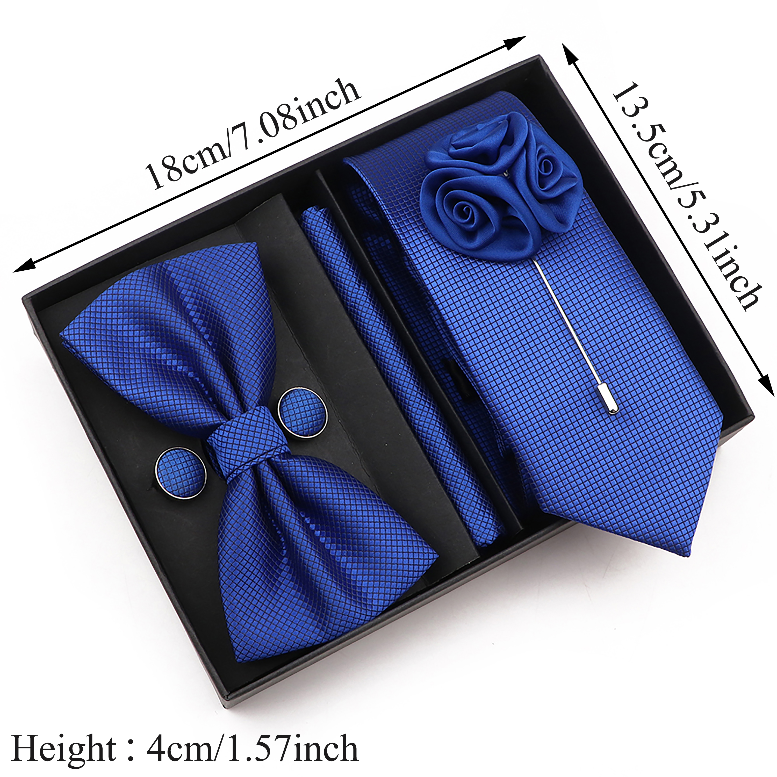 New Style Tie Set Solid Color  - Men'S Grooming Boxes ulasan dan harga
