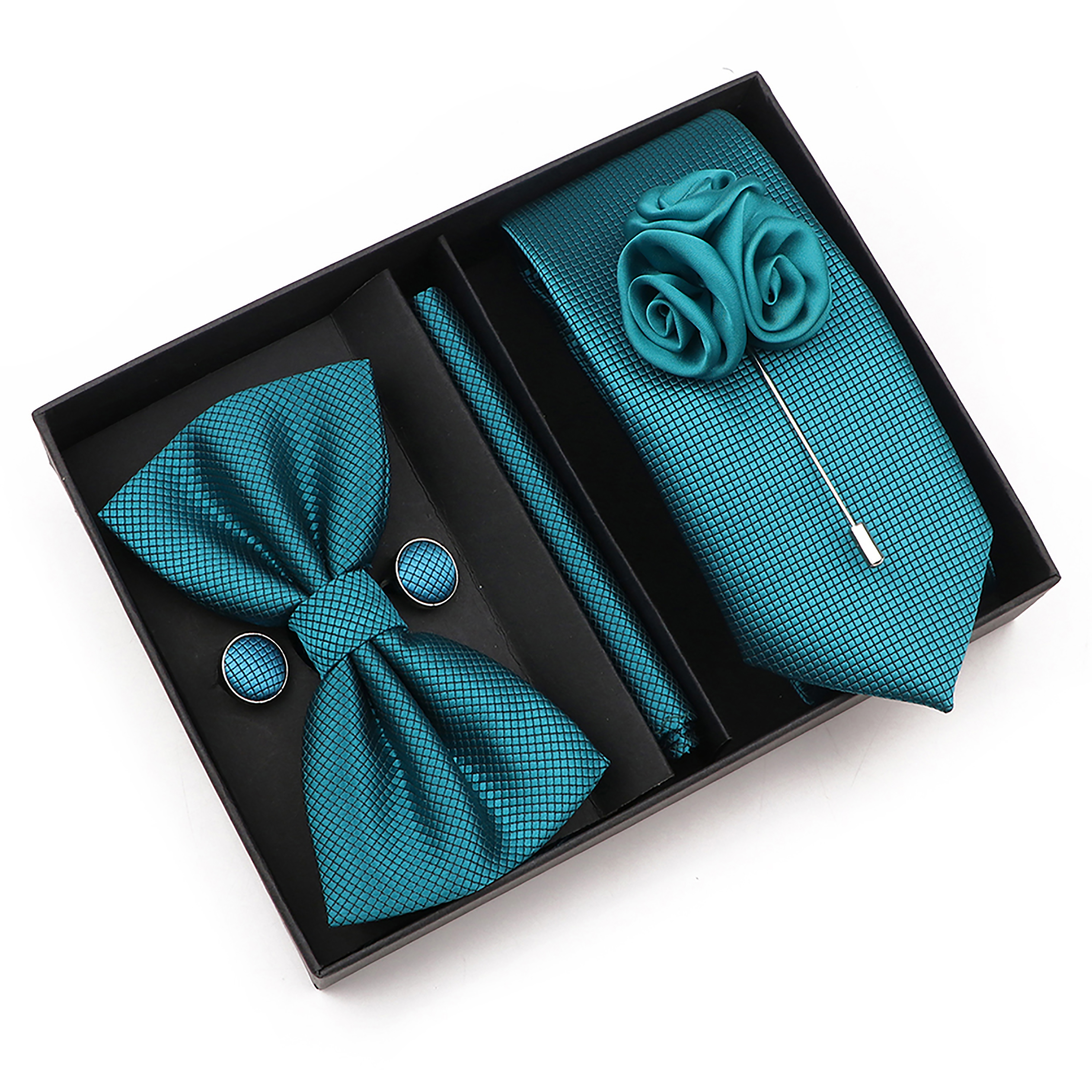 New Style Tie Set Solid Color  - Men'S Grooming Boxes ulasan dan harga