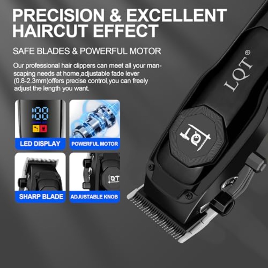 Professional Cordless Hair Cli - Men'S Grooming Trimmer ulasan dan harga
