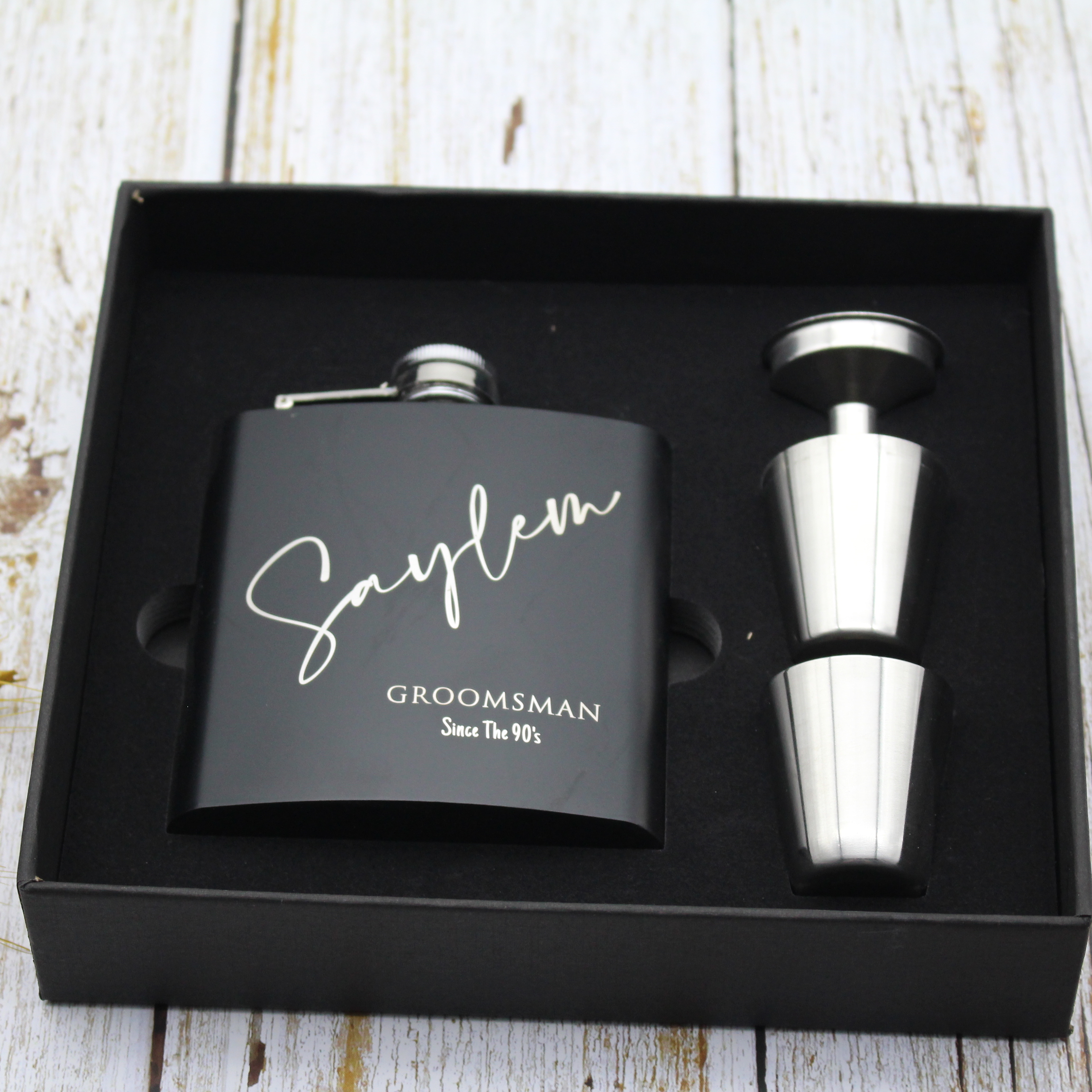 Custom Wedding Groomsman Gift  - Men'S Grooming Boxes ulasan dan harga