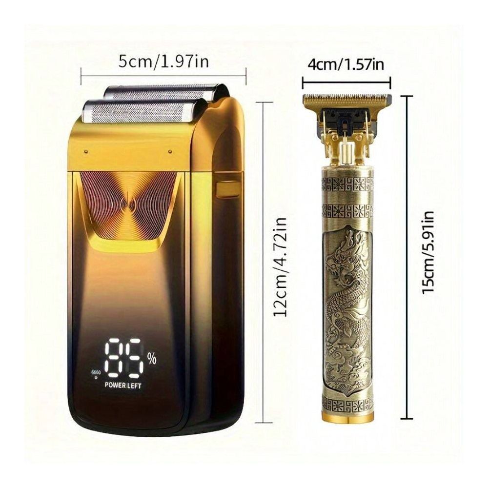 Electric Shaver, Beard Trimmer - Mens Grooming Kit Gift ulasan dan harga