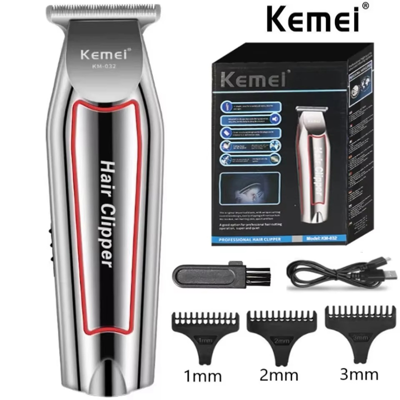 Kemei KM-032Hair Trimmer Elect - Men'S Grooming Boxes ulasan dan harga