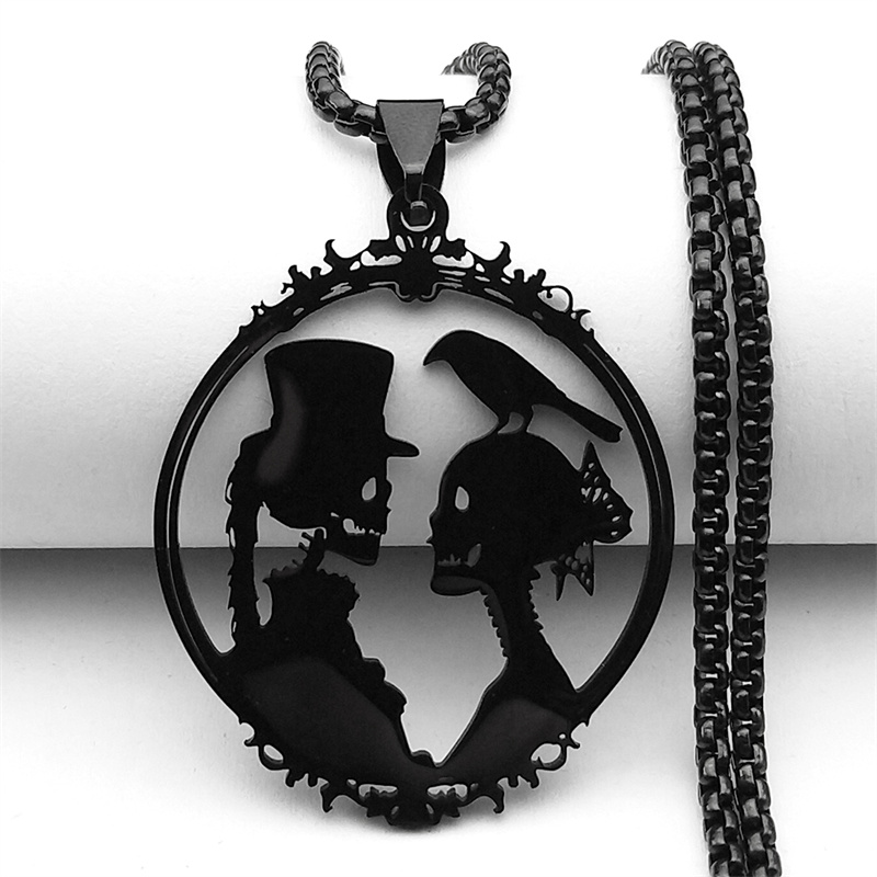 Gothic Bride and Groom Stainle - Men'S Grooming Boxes ulasan dan harga