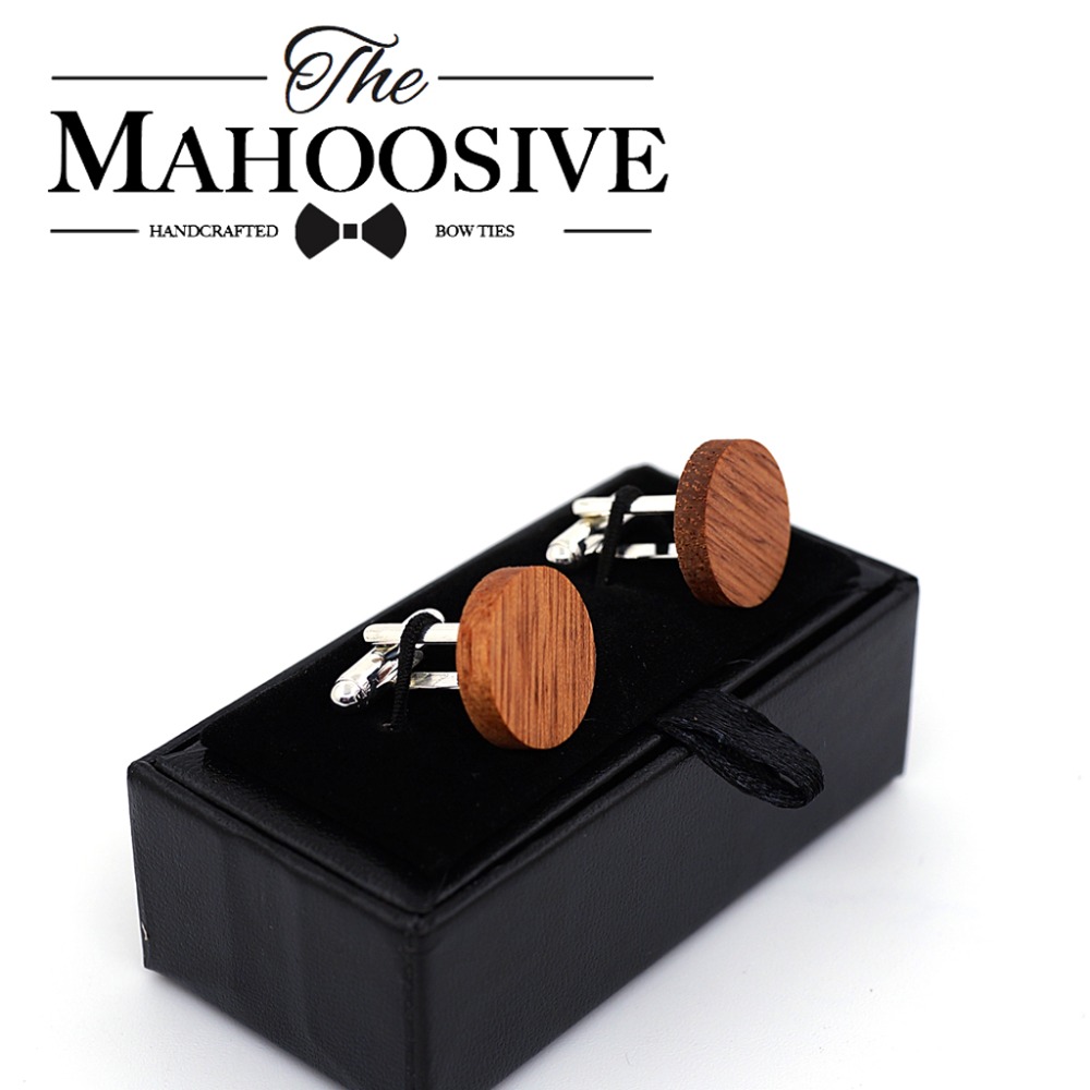 MAHOOSIVE Wooden Cufflinks Wed - Men'S Grooming Boxes ulasan dan harga