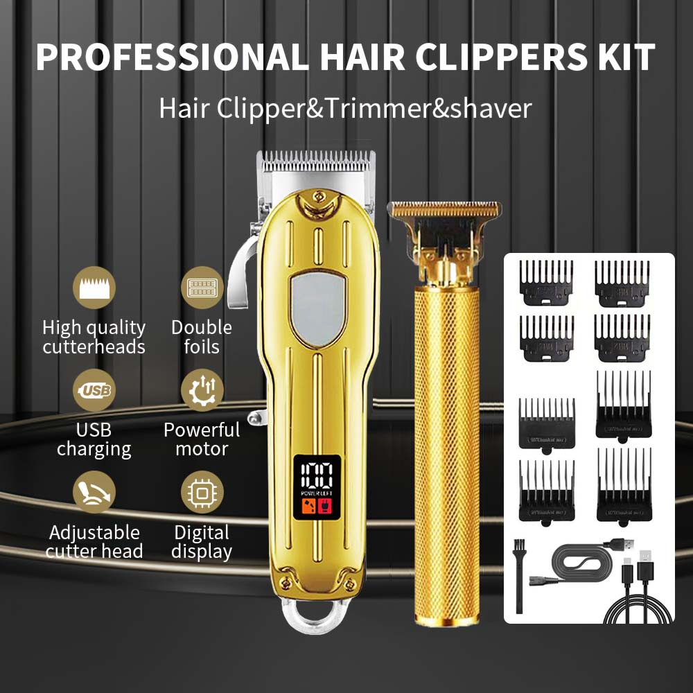 2 in 1 Electric Hair Clipper & - Mens Grooming Tools ulasan dan harga