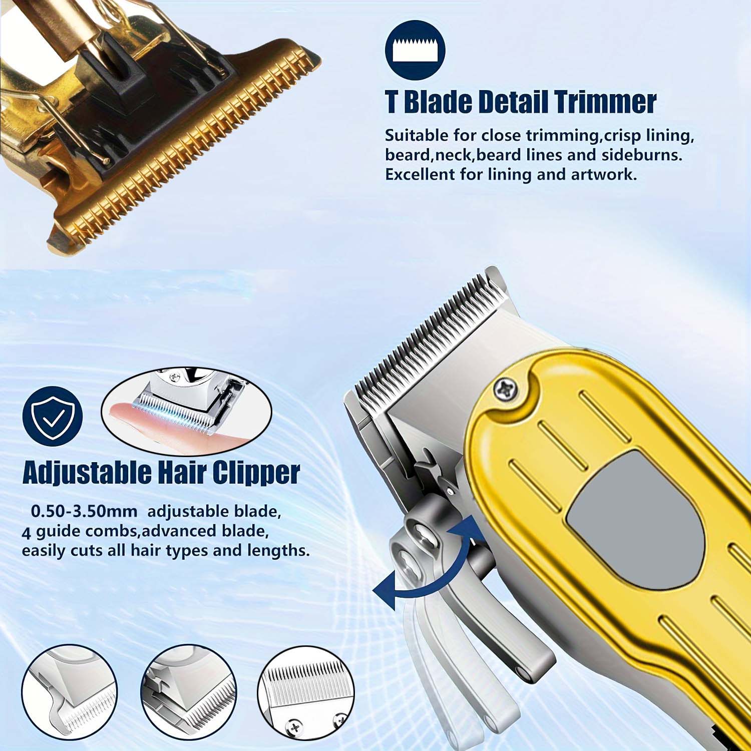 2 in 1 Electric Hair Clipper & - Mens Grooming Tools ulasan dan harga