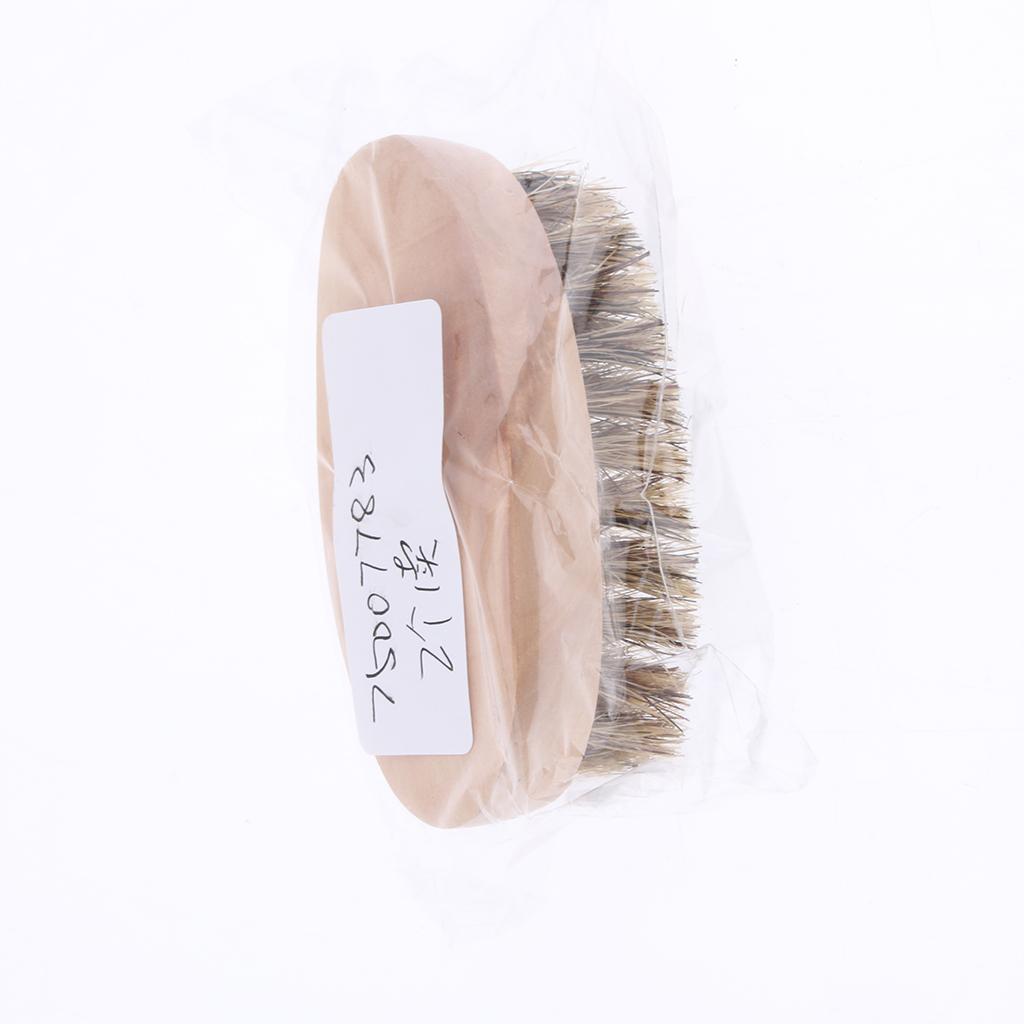 Wooden Handle Beard Brush Skin - Men'S Grooming And Skin Care ulasan dan harga