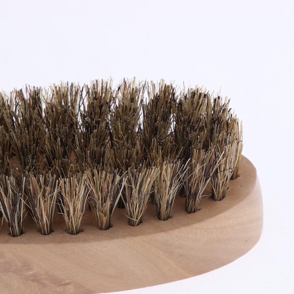 Wooden Handle Beard Brush Skin - Men'S Grooming And Skin Care ulasan dan harga