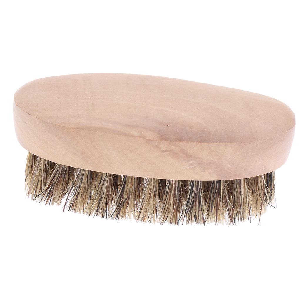 Wooden Handle Beard Brush Skin - Men'S Grooming And Skin Care ulasan dan harga