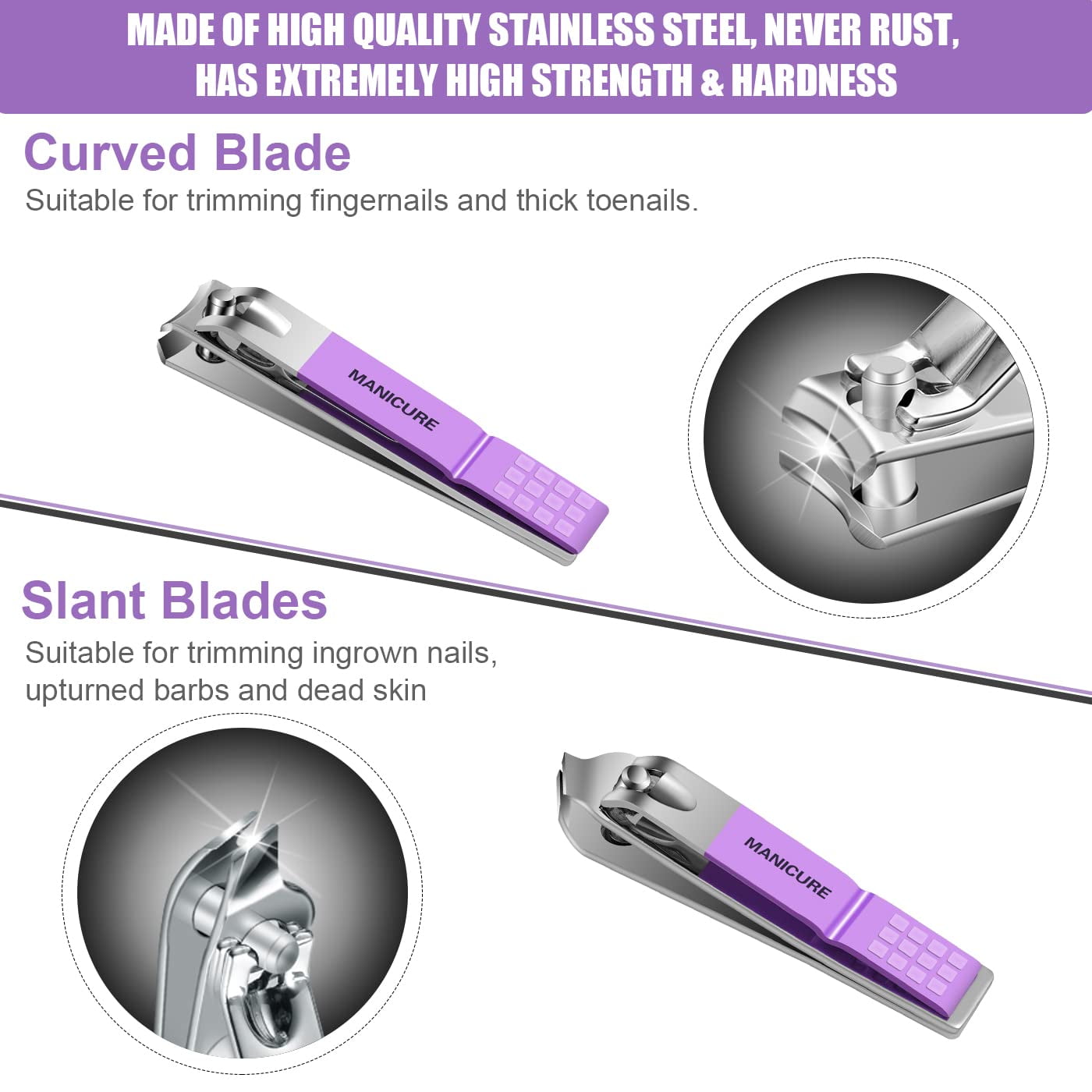 Manicure Set Professional Nail - Mens Grooming Kit Gift ulasan dan harga