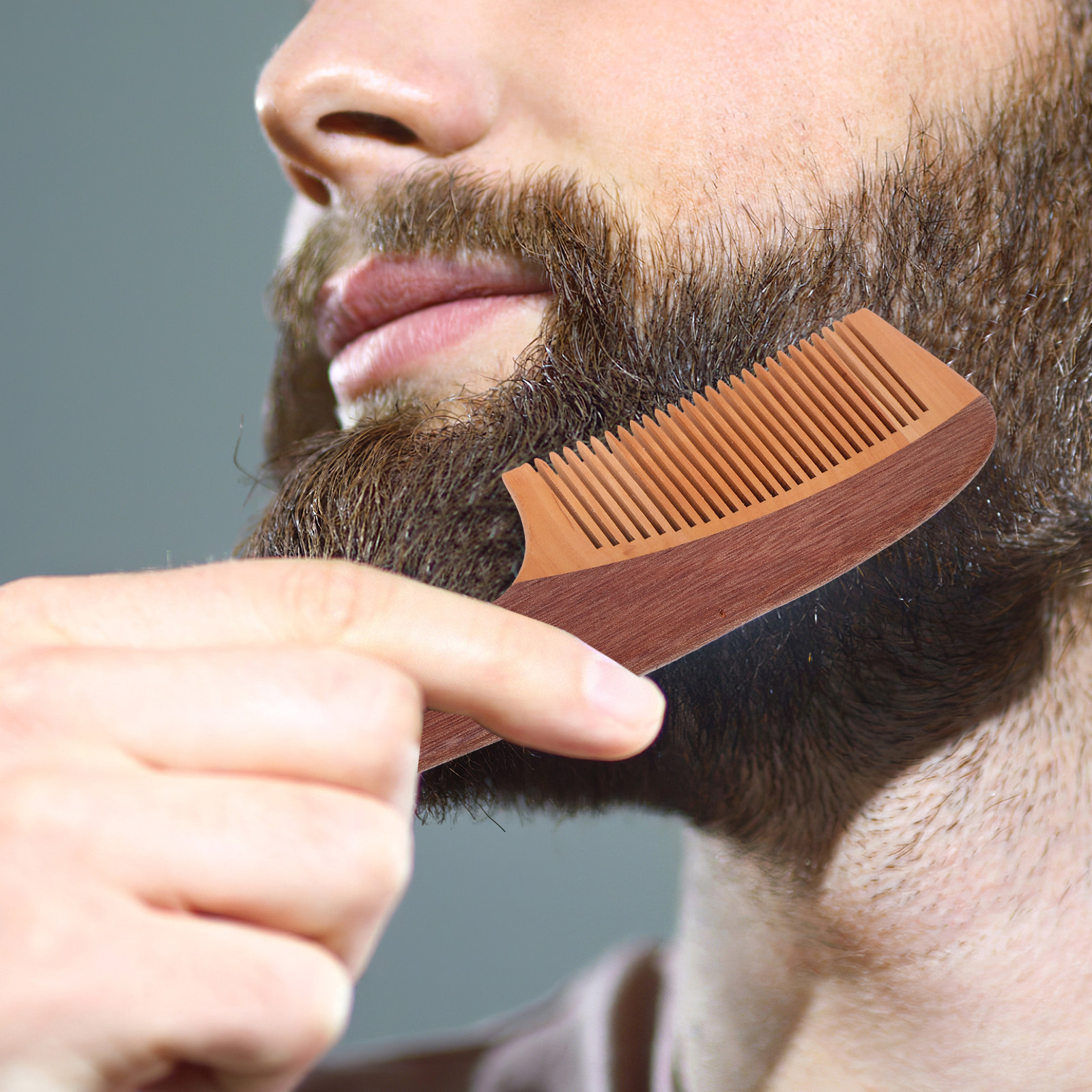 Portable Beard Comb for Men Na - Mens Grooming Tools ulasan dan harga