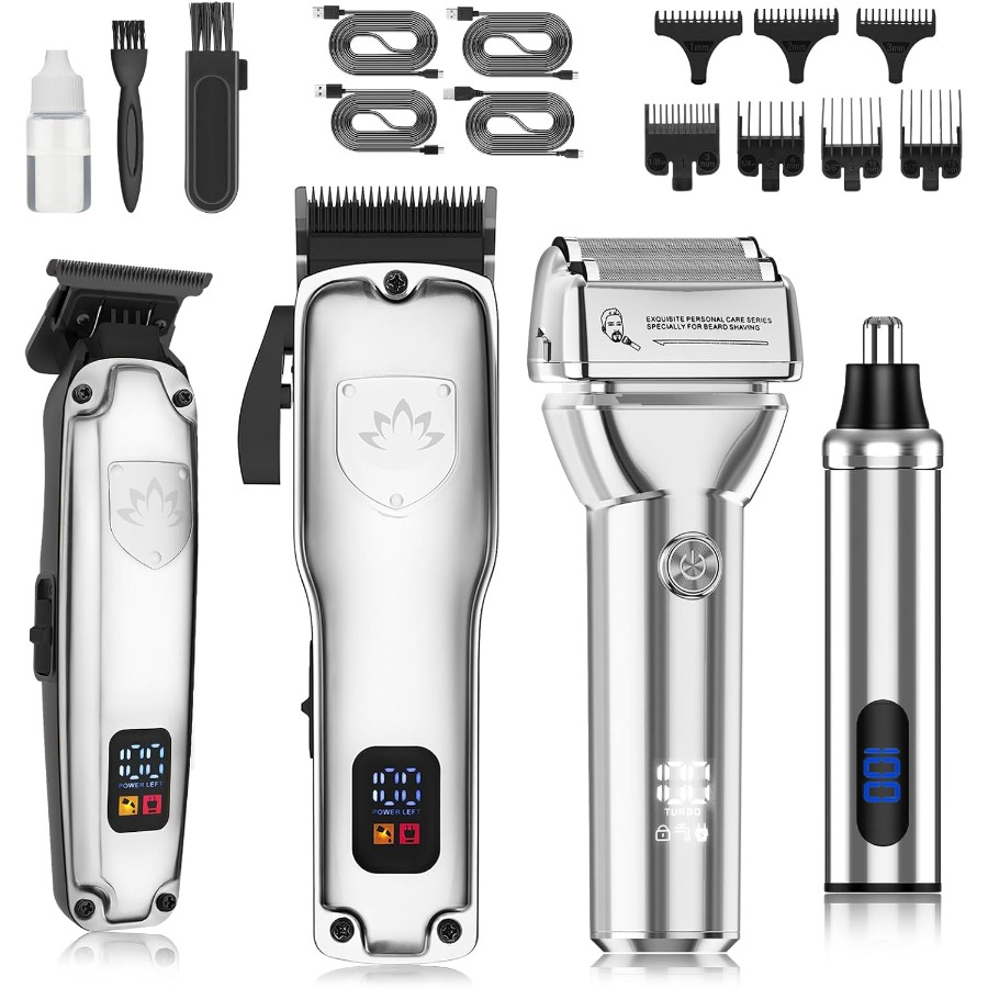Cordless Hair Clippers for Men - Men'S Grooming Trimmer ulasan dan harga