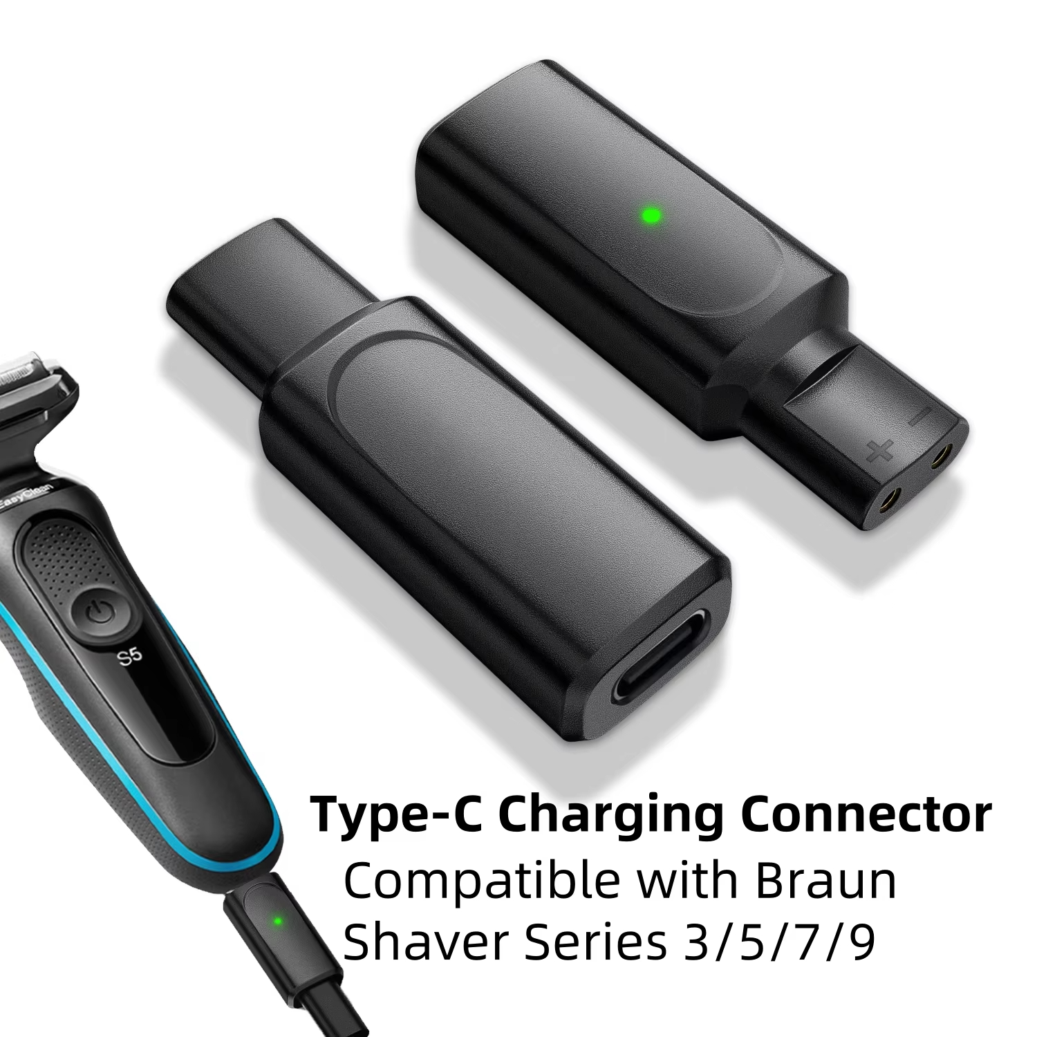 12V Type-C Shaver Adapter Char - Men'S Grooming Trimmer ulasan dan harga