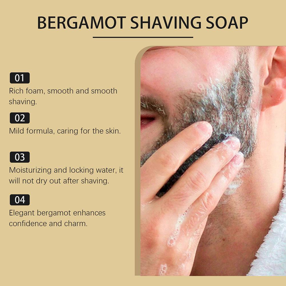 Bergamot Shaving Soap for Men  - Men'S Beard Grooming ulasan dan harga