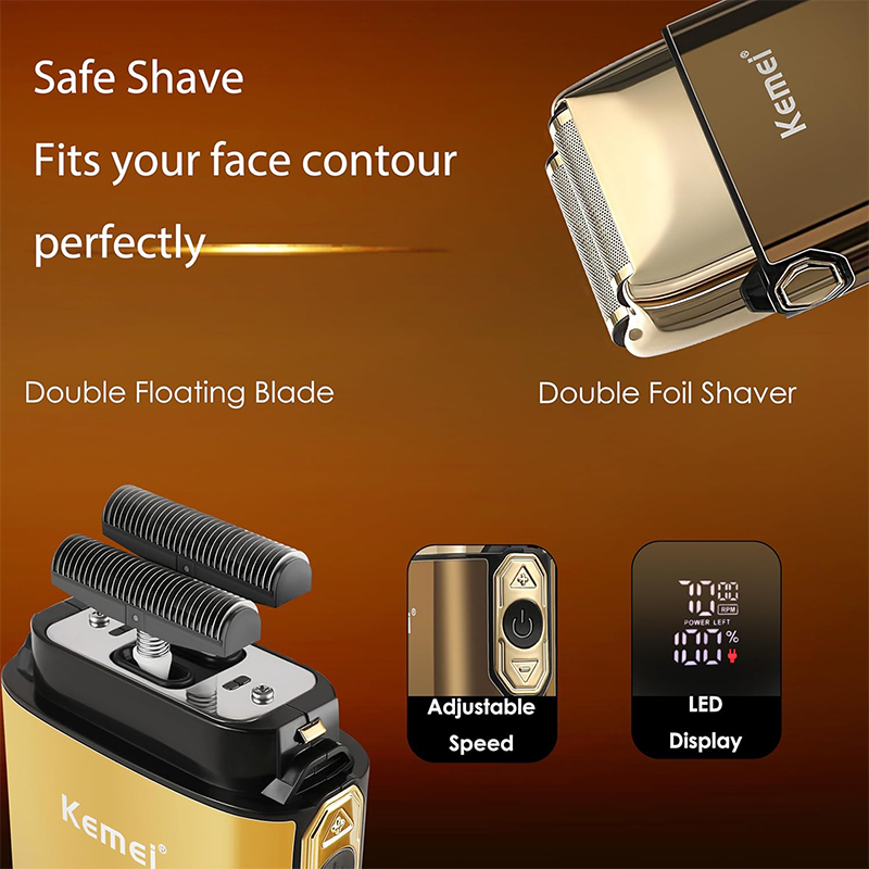 Kemei KM-TX10 T9 Hair Trimmer  - Men'S Grooming Boxes ulasan dan harga