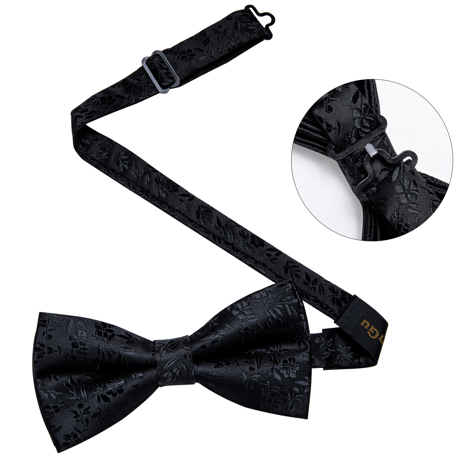 4Pcs Black Solid Floral Men's  - Mens Grooming Kit Gift ulasan dan harga
