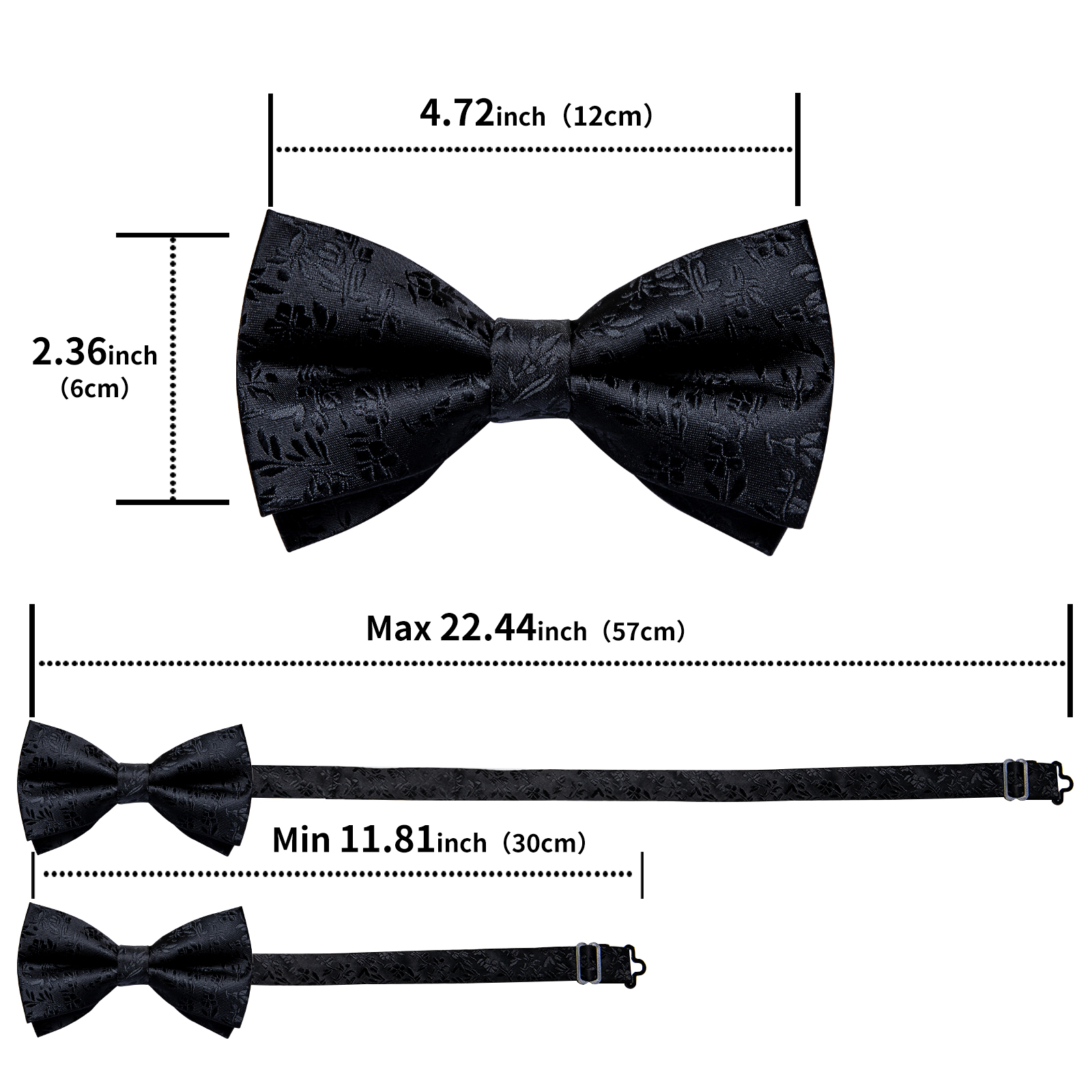 4Pcs Black Solid Floral Men's  - Mens Grooming Kit Gift ulasan dan harga