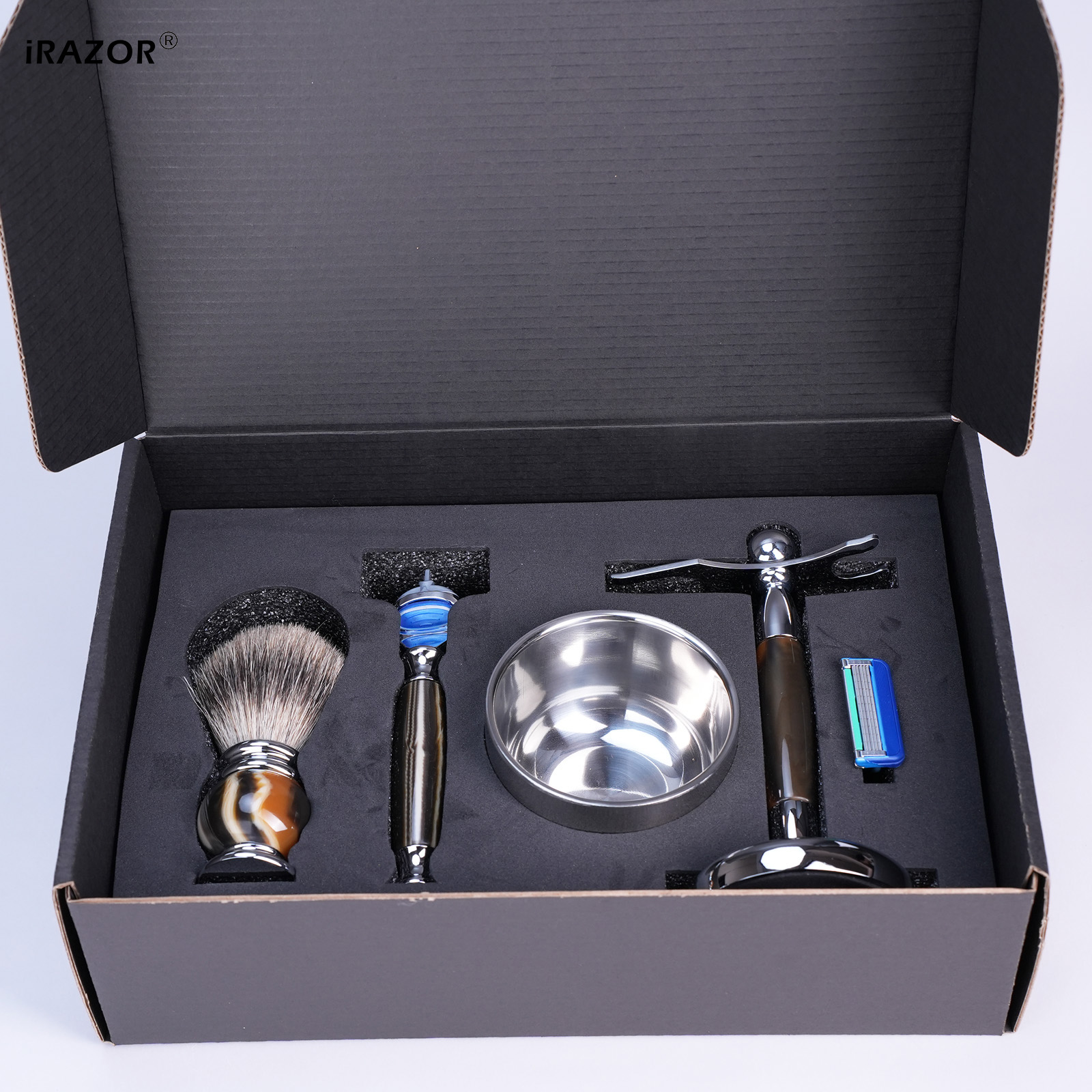 iRAZOR Luxury 5-Blade F5 Fusio - Mens Grooming Kit Gift ulasan dan harga