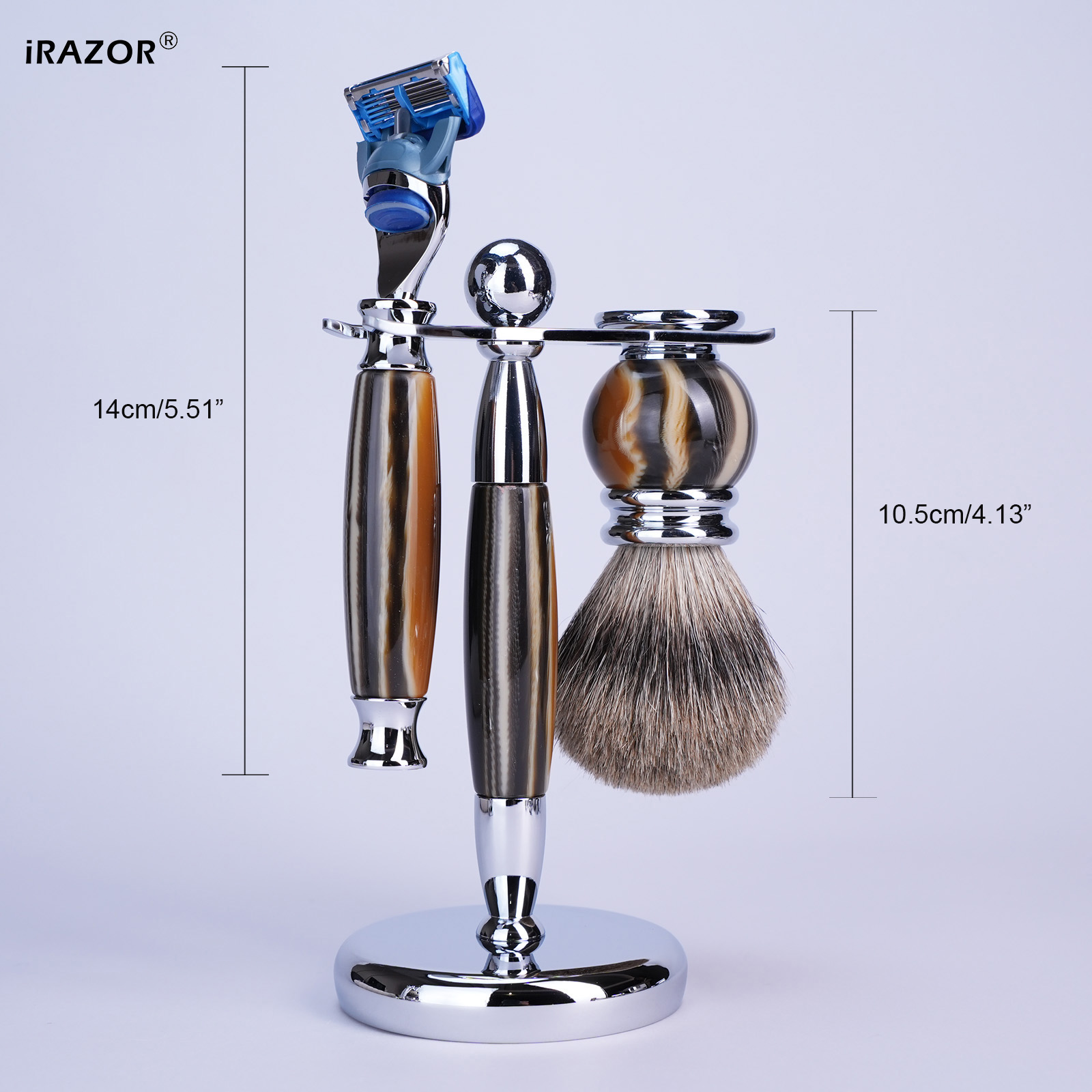 iRAZOR Luxury 5-Blade F5 Fusio - Mens Grooming Kit Gift ulasan dan harga