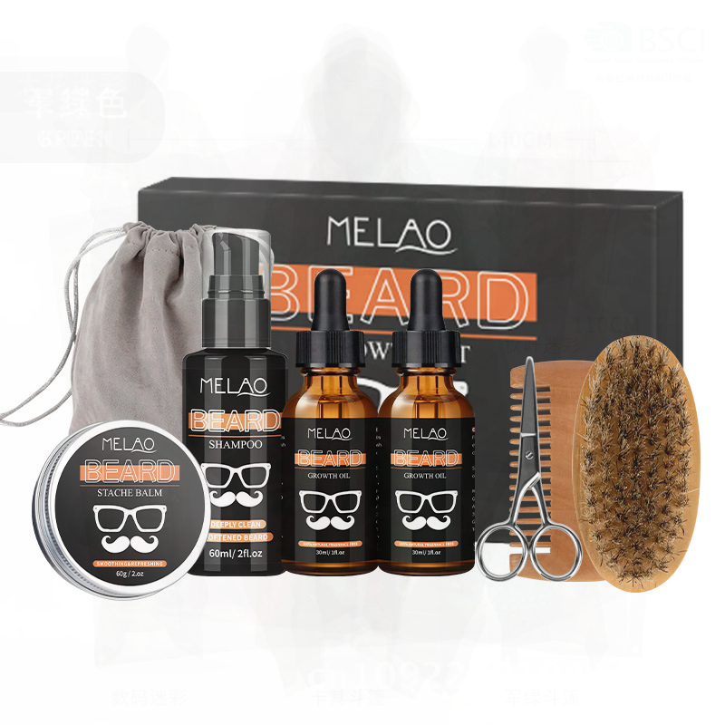 Men's 8-Piece Beard Care Kit - - Men'S Grooming And Skin Care ulasan dan harga