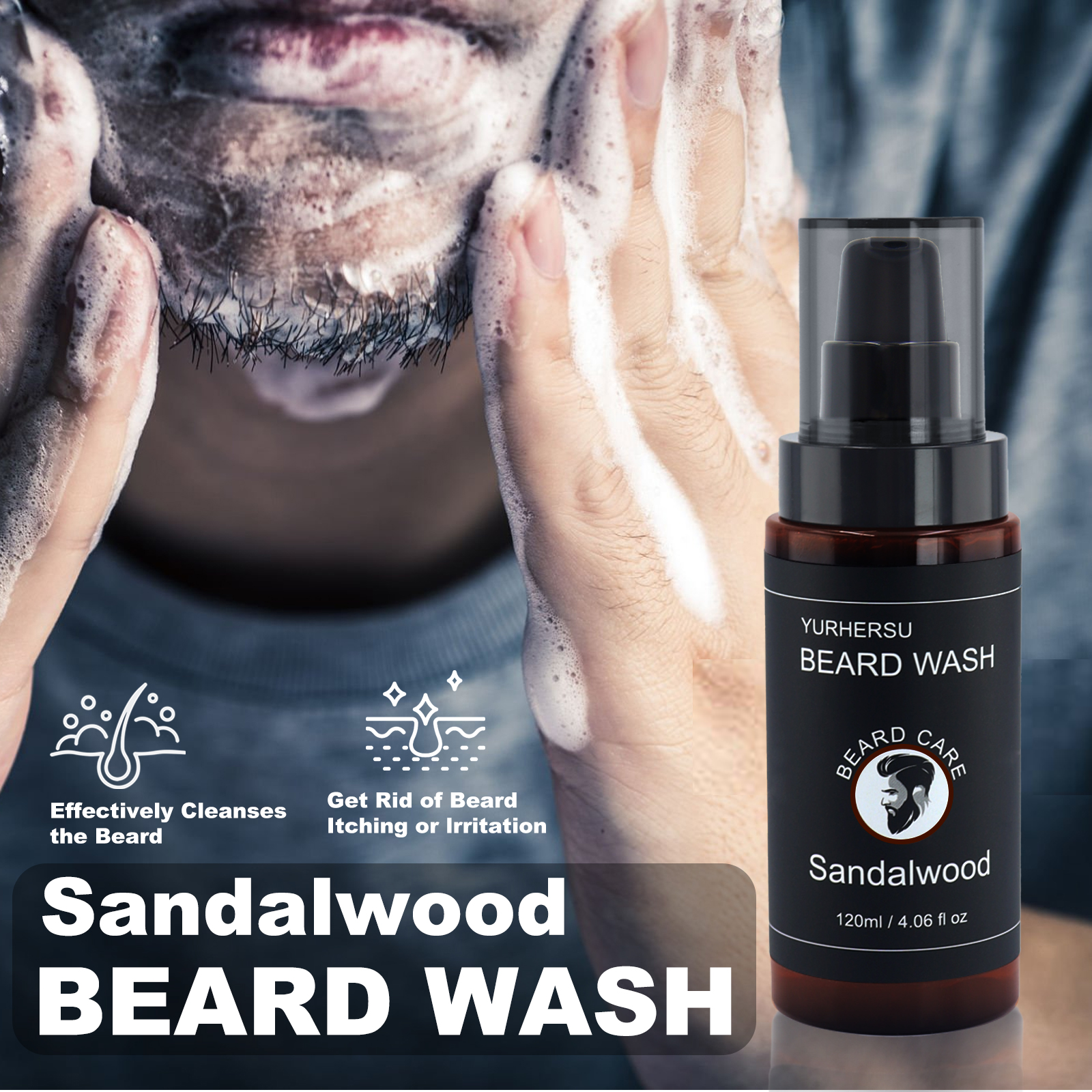7Pcs Beard Care Kit for Men, G - Mens Grooming Kit Gift ulasan dan harga