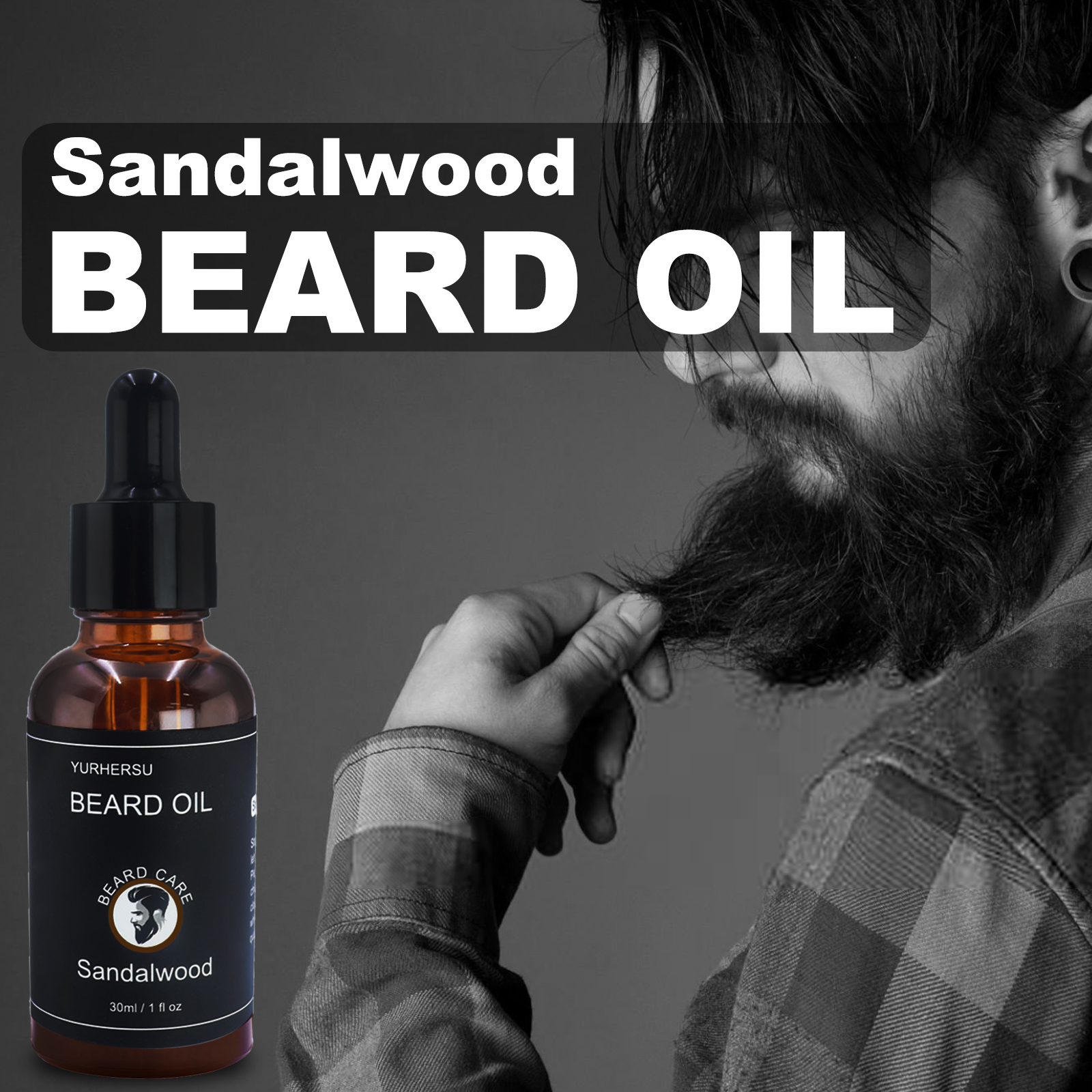 7Pcs Beard Care Kit for Men, G - Mens Grooming Kit Gift ulasan dan harga